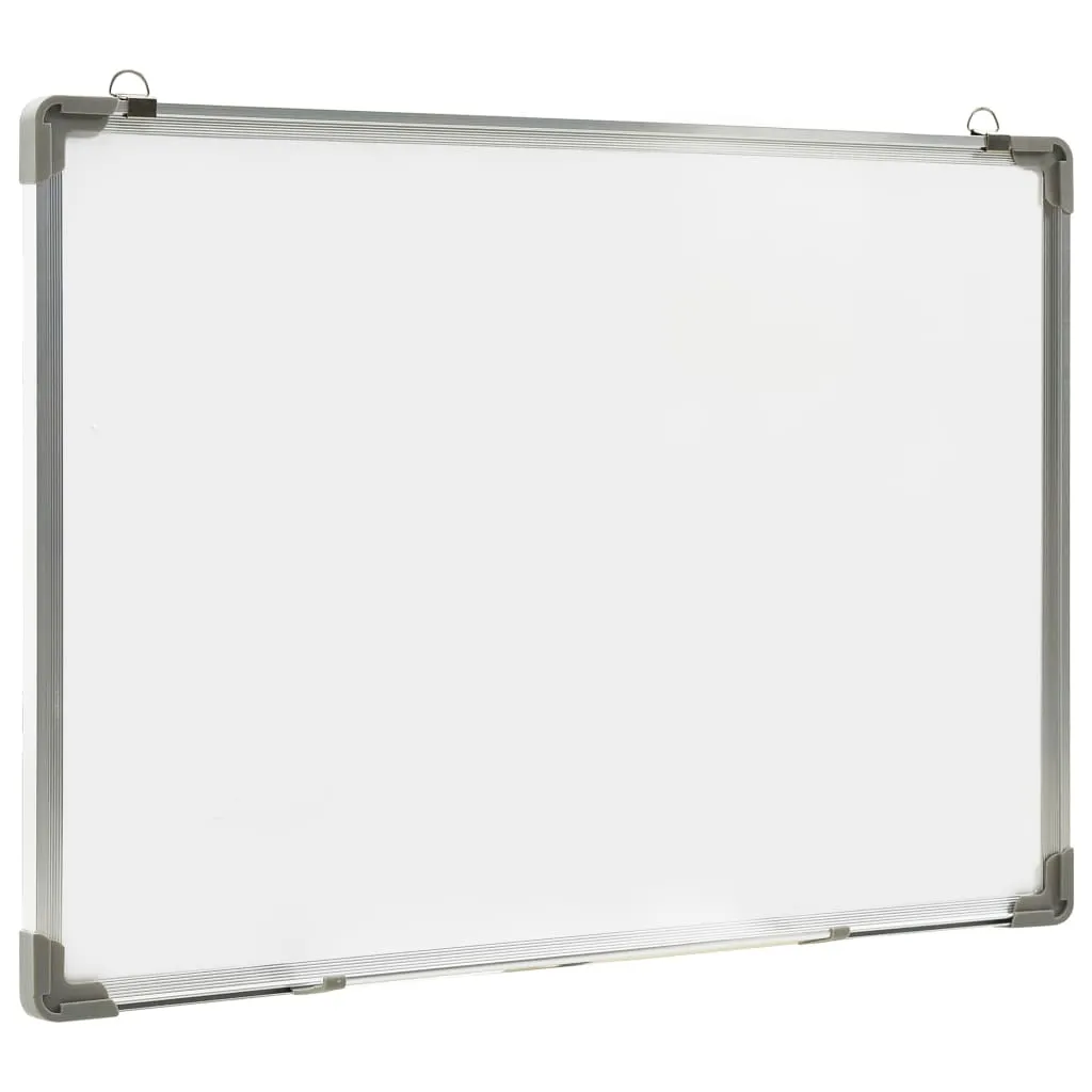 Magnetisches Whiteboard Weiß 90 x 60 cm Stahl "hommie" 146633